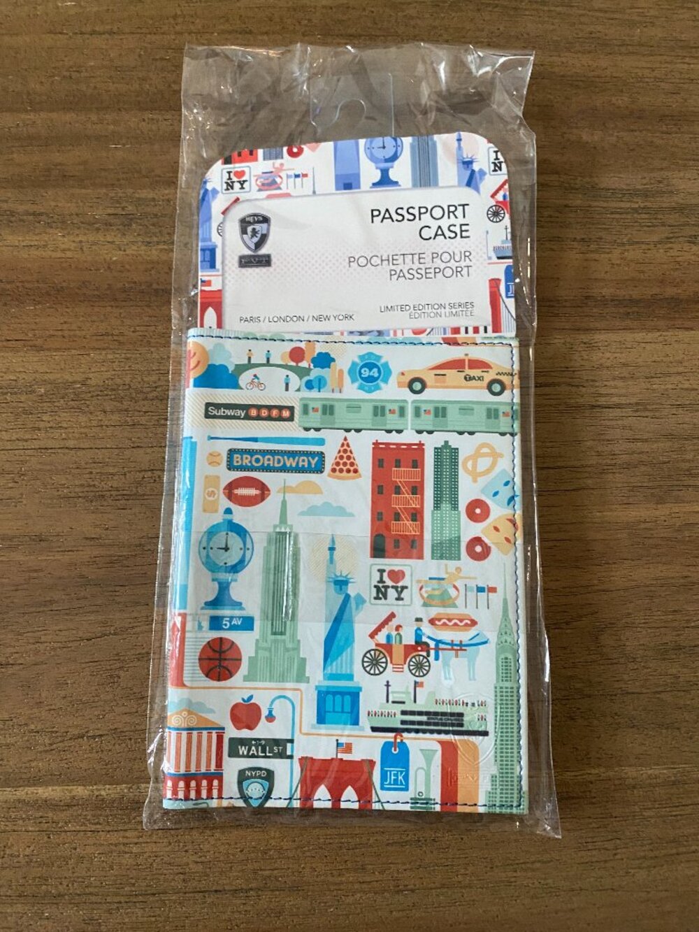 Heys FVT Cities New York City Passport Holder